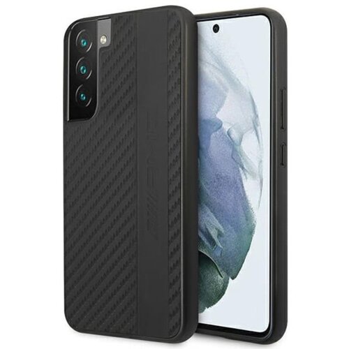 AMG AMHCS22MBLSCA ovitek za Samsung Galaxy S22 Plus 5G - črn Carbon Cene