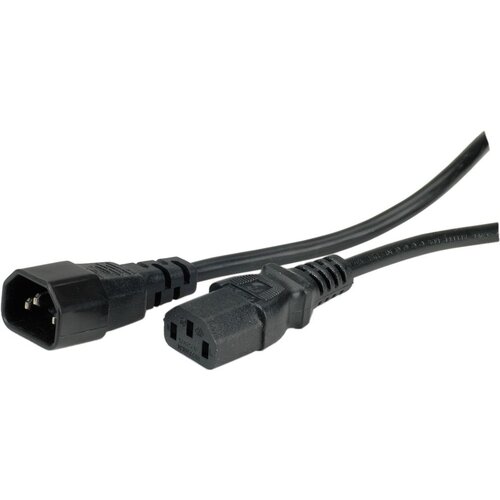 Secomp Value Monitor/UPS Power Kabl, IEC 320 C14 - C13, black, 1.8m Slike