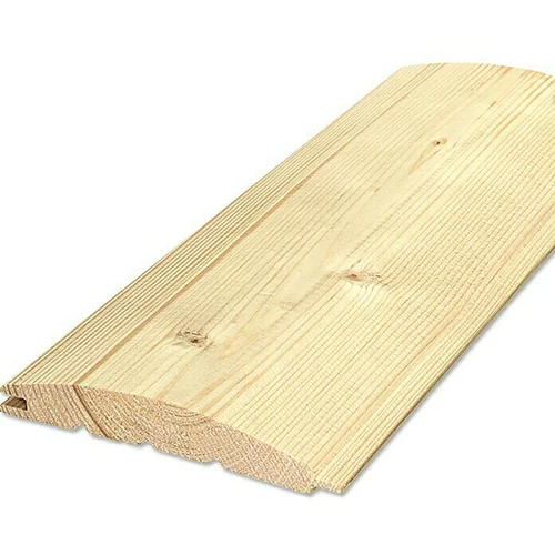  Profilno drvo za drvenu kućicu (Smreka/jela, D x Š: 2.400 x 121 mm)