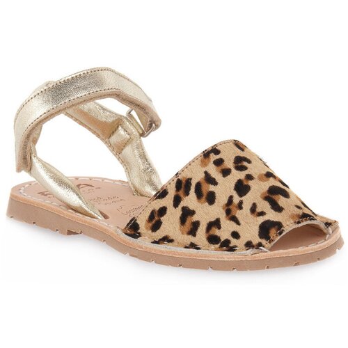 Rio Menorca Sandali &amp;amp; Odprti čevlji RIA MENORCA KID LEOPARDO Kostanjeva Slike