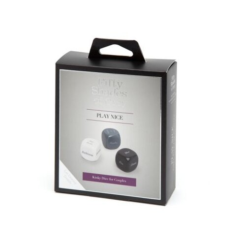 Fifty Shades of Grey Play Nice Kinky Dice for Couples Slike