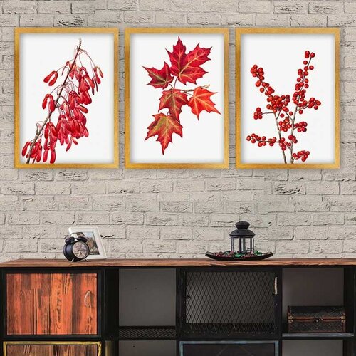 Wallity Set uramljenih slika 3AC_42613522, 3 Dela Cene