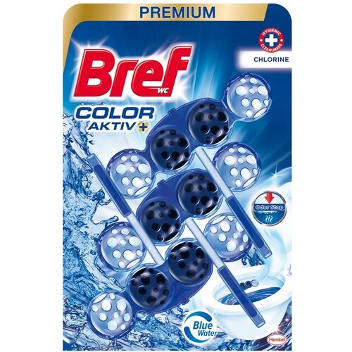 Bref WC kuglice Activ chlorine, 3x50g, Plavi Slike