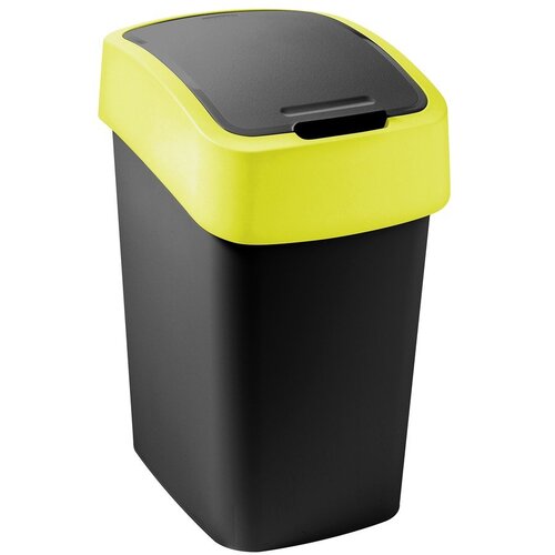 Curver Žuta /crna plastična kanta za smeće za odvojeni otpad 9 l Flip Bin &ndash; Cijene