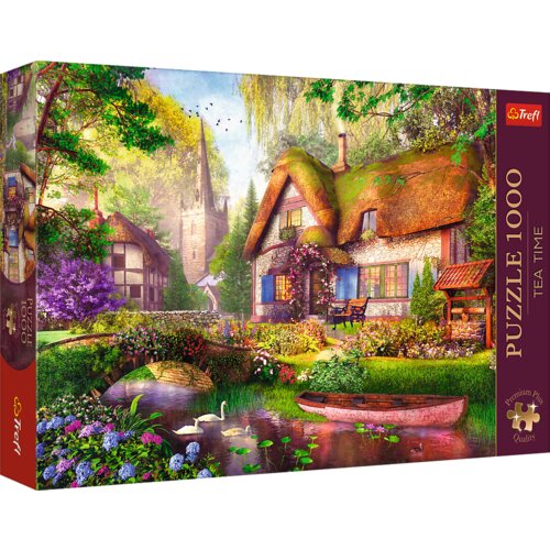 Puzzle 1000 Premium Plus - Tea Time: A cottage in the forest Trefl 10804 Cijene
