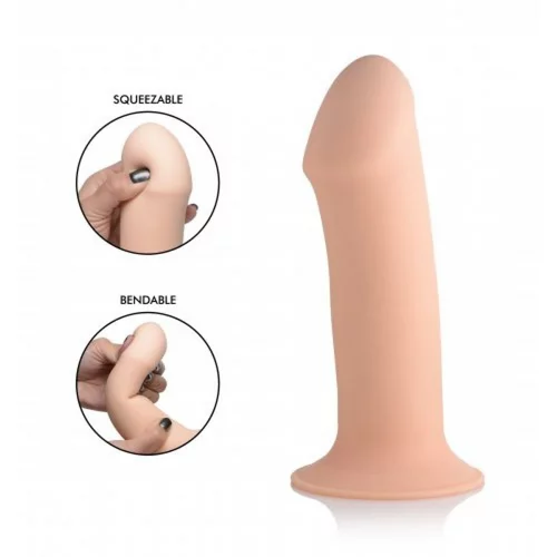 Squeeze-It Debel prilagodljiv dildo