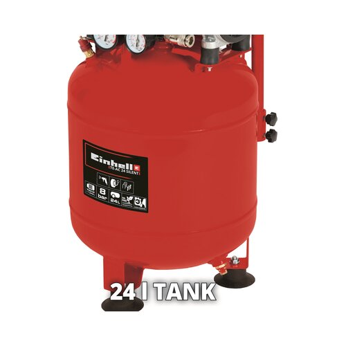Einhell TE-AC 24 Silent tihi kompresor, 750 W Slike