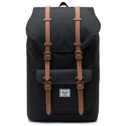 Herschel Little America Backpack - Black Saddle Brown Crna Slike