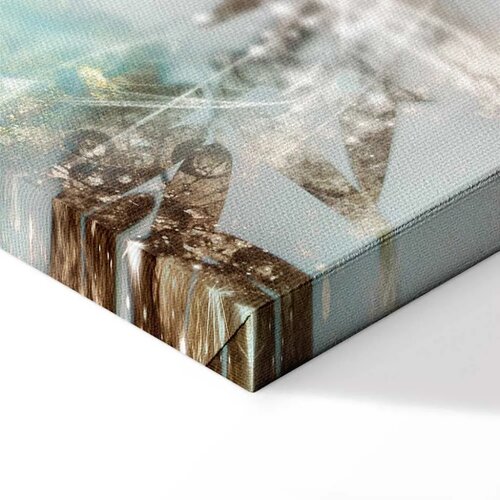  Slika - Turquoise Dream (1 Part) Wide 90x60 Slike