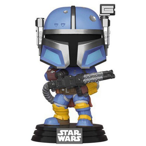 Funko bobble figure star wars pop! - heavy infantry mandalorian (metallic) Cene