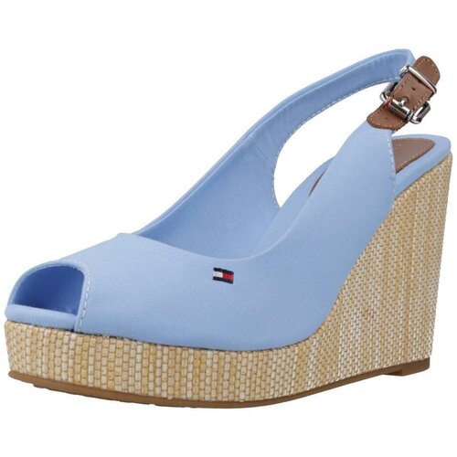 Tommy Hilfiger Sandali &amp;amp; Odprti čevlji ICONIC ELENA SLING BACK Modra Slike