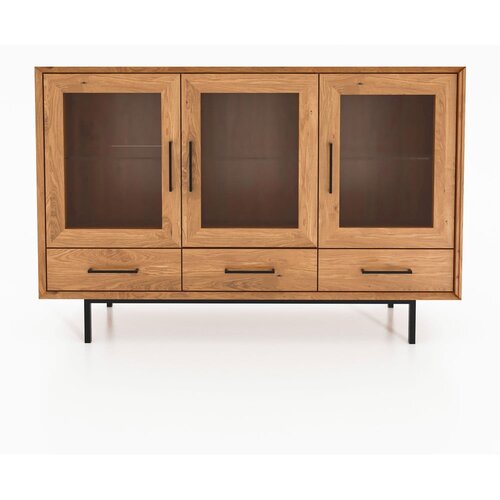 The Beds Vitrina od hrastovog drveta u prirodnoj boji 144x95 cm Abies - Slike