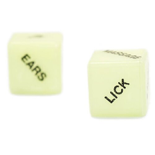 Erotic Collection Glowing Foreplay Dice Cene