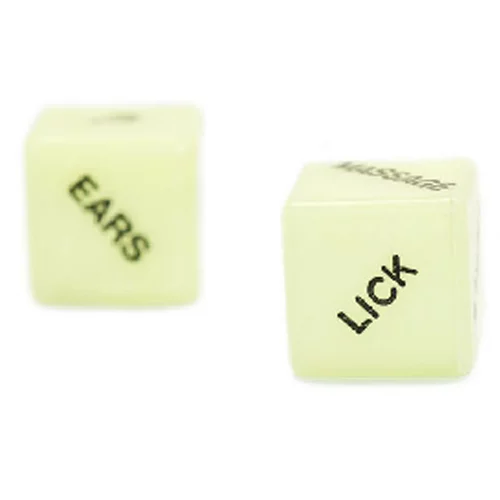 Erotic Collection Glowing Foreplay Dice