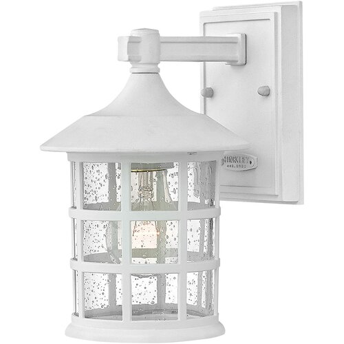 Elstead Lighting Elstead Hinkley Freeport Zunanja stenska svetilka, teksturirana bela, IP44, (22100274) Cene