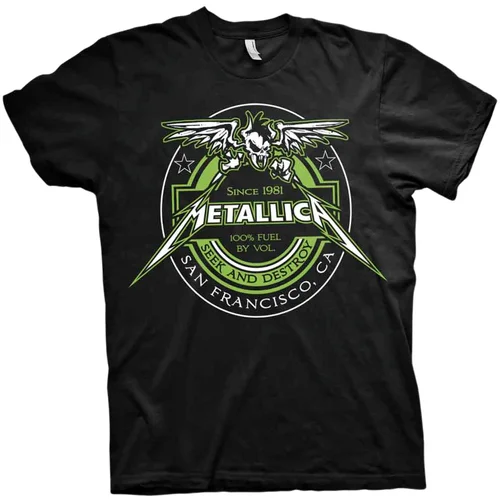 Metallica Majica Fuel Unisex Black L