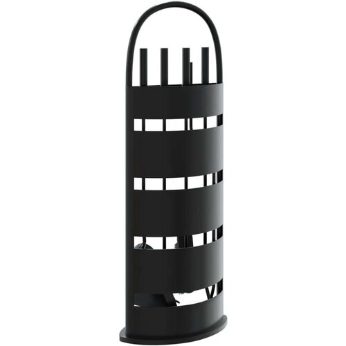 Komplet orodja za kamin 5 kosov 23x15x66 cm jeklo Slike
