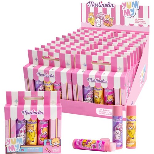 Martinelia Yummy Lip Balm Trio balzam za ustnice za otroke Slike