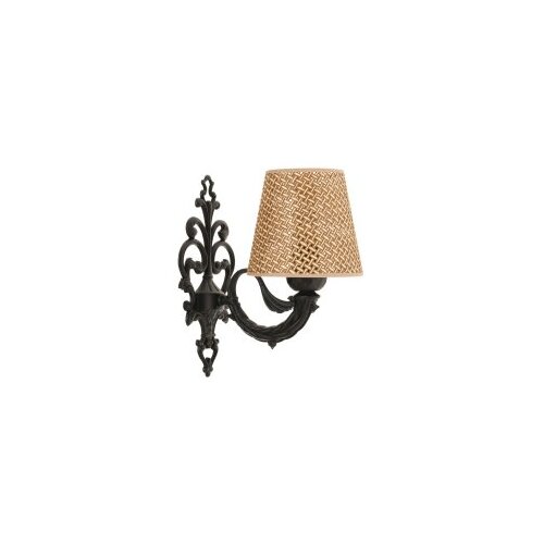 Opviq zidna lampa lily hazeran natural black Slike