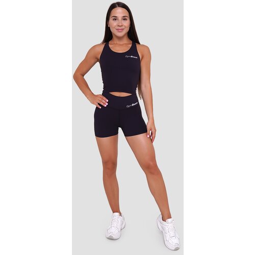 GymBeam Ženske kratke hlače BEAT Black Slike