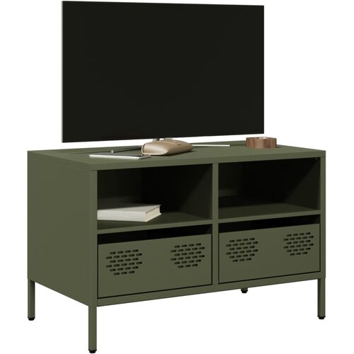 TV ormarić maslinastozeleni 68x39x43,5 cm hladno valjani čelik Cijene