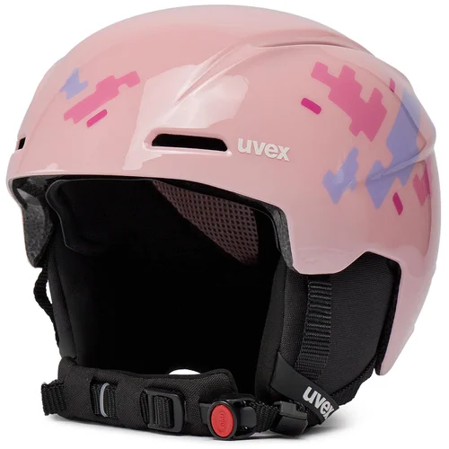 Uvex Viti Junior Pink Puzzle 46-50 cm Skijaška kaciga