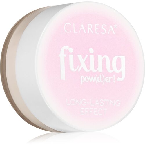 Claresa Fixing Pow(d)er! transparentni puder v prahu 5,5 g Slike