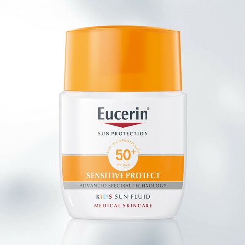 Eucerin sun fluid za zaštitu osetljive dečje kože od sunca spf 50+ 50 ml Cene