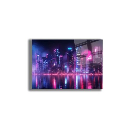 Wallxpert Dekorativna slika na kaljenom staklu, 70x100cm, &amp;Scaron;arena Slike