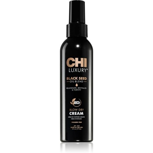 CHI Luxury Black Seed Oil Blow Dry Cream hranjiva i termozaštitna krema za zaglađivanje kose 177 ml Cijene