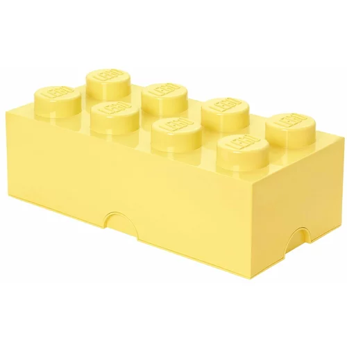 Lego Svetlo rumena škatla za shranjevanje LEGO®