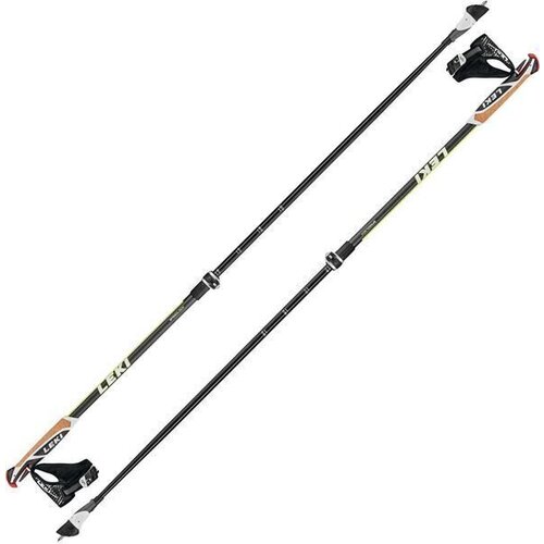 Leki Smart Supreme Dark Anthracite/Neon Yellow/White Slike