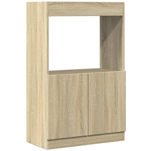 Maison Chic Visoka omara - Komoda - Predalnik sonoma hrast 63x33x100 cm inženirski les, (21722692) Slike