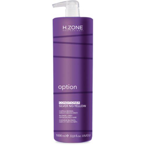  H.Zone Professional Optional Silver No-Yellow Conditioner 1000ml - Regenerator protiv žutih tonova Cene