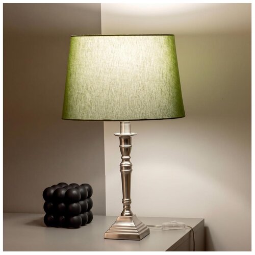 Brilagi Stona lampa CERIA 1xE27/60W/230V &amp;Oslash; 30 cm srebrna/zelena Slike