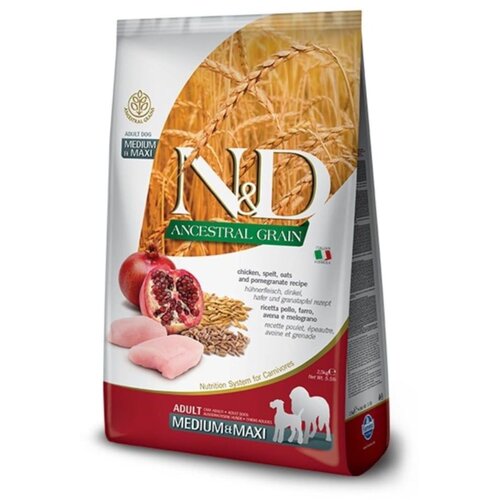 N&d Chicken & Pomegranate Adult suva hrana za pse Medium/Maxi Cene