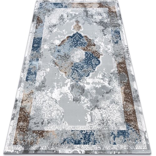 RugsX Preproge Preproga AKRIL VALS 09987A C69 74 Ornament 80x100 cm Siva Cene