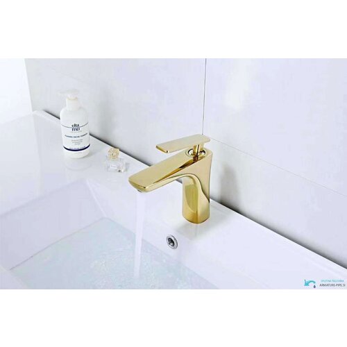  Čudovita zlata armatura za kopalnico | Pipa EYN GU2239 - 17 cm Cene