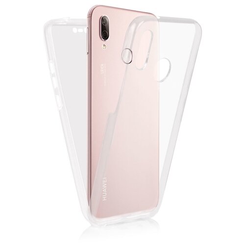 Silikonski ovitek spredaj + zadaj za Huawei P20 Lite - prozoren Cene