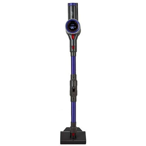 Adler 2v1 200W aku. 2200mAh brezžični pokončni sesalnik LED HEPA LCD AD7061 Slike