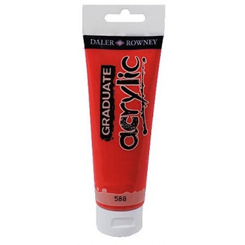 DALER ROWNEY akrilna boja   GRADUATE 120 ml | 588 Vermilion hue Cene