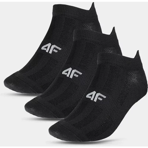4f Men's Sports Socks Under the Ankle (3pack) - Black