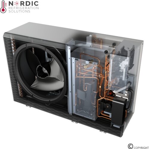 LG Monoblok HM071HF.UB40 + HN1639HC.NK0 hidro enota z grelcem, Toplotna črpalka 7kW (R290) - Slike