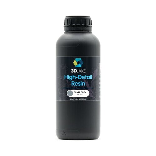 3DJAKE 8K High-Detail Resin Silver Grey - 1.000 g Slike