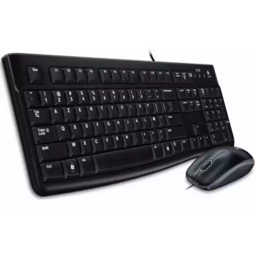 Logitech OEM Tastatura + miš Logitech Deluxe MK120 YU, crna Slike