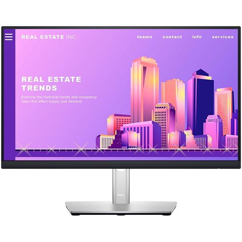  MONITOR DELL P2222H 21,5″ 1920×1080, FHD, IPS Antiglare, 16:9, 1000:1, 250 cd/m2, 8ms/5ms, 178/178, DP, HDMI, VGA, 5x USB 3.2, Tilt, Swivel, Pivot, Height Adjust, 3Y Cijene