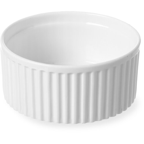  Rebrasta Remekin Skleda, Porcelan, 100x25mm Slike