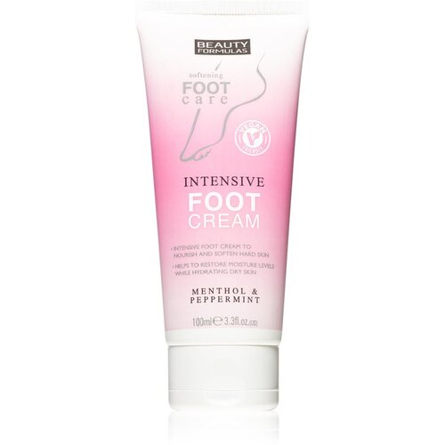 Beauty Formulas Menthol & Peppermint hidratantna omekšavajuća krema za stopala 100 ml Cijene