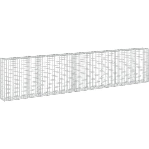  Gabion s žicom debljine 5 mm i mrežom 5x10 cm 450x30x100 cm Slike