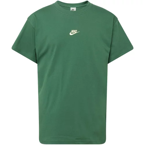 Nike Sportswear Majica 'CLUB' pastelno rumena / zelena
